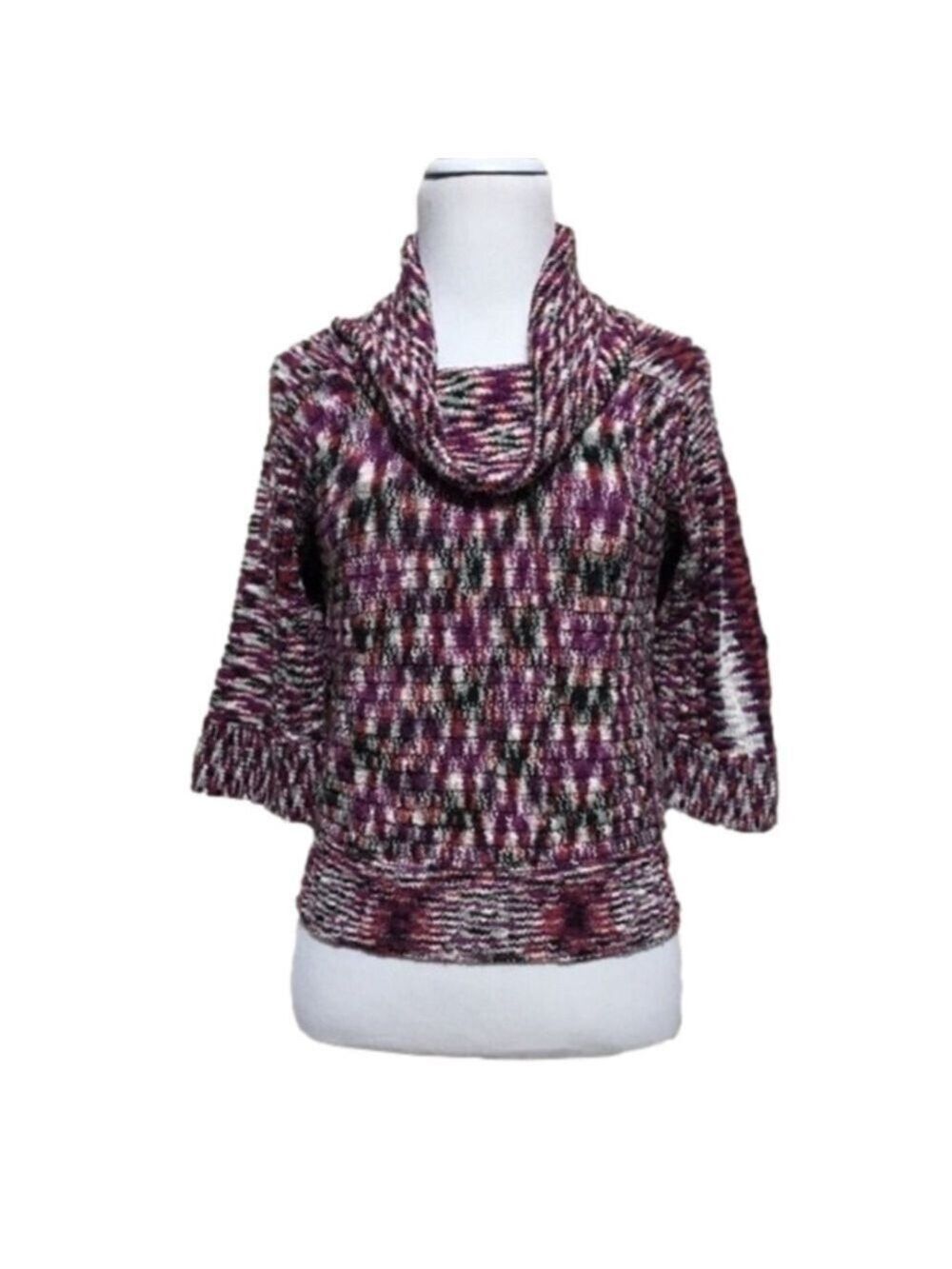 JH collectibles petite cowl neck sweater size Medium Petite